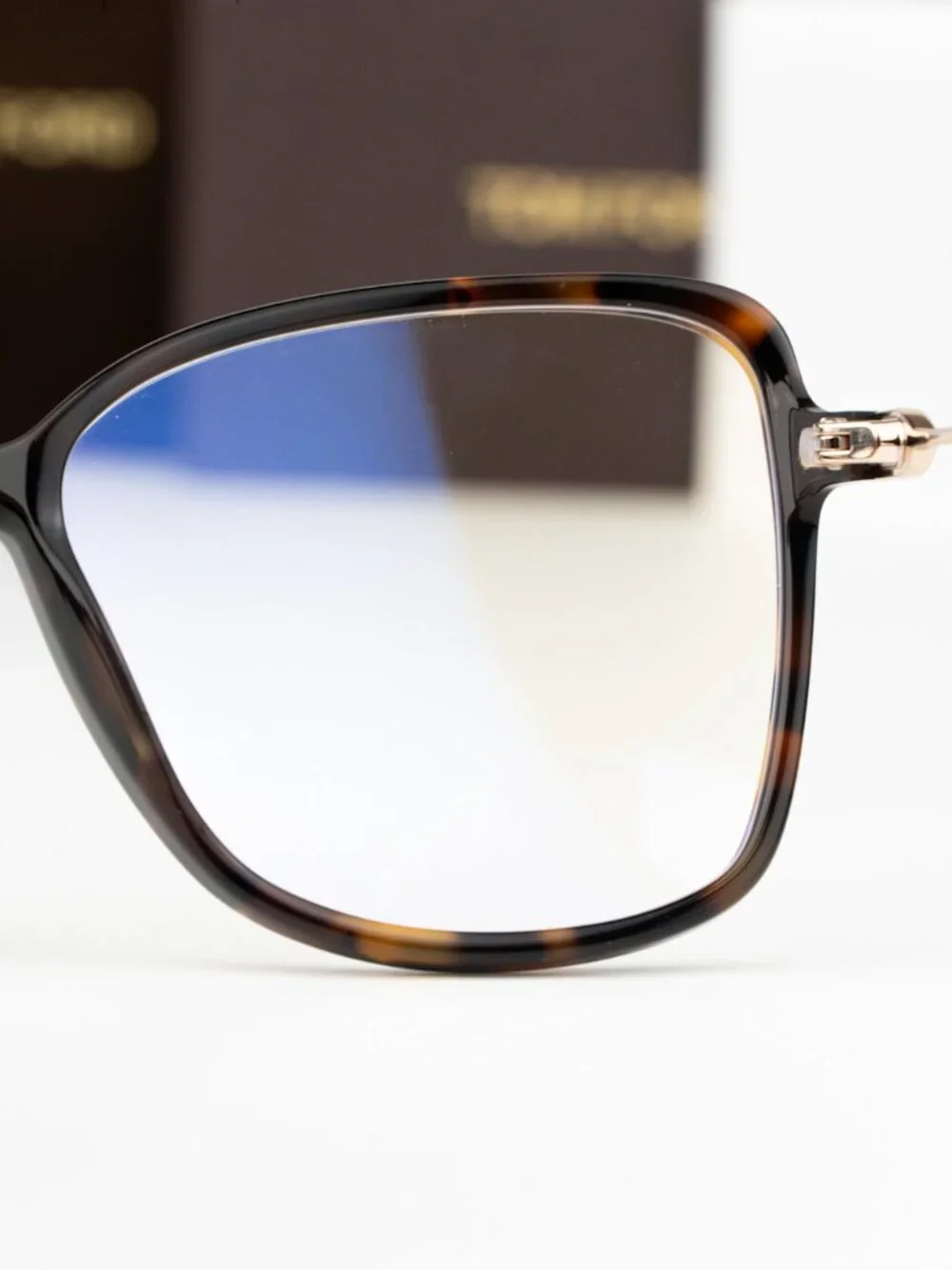 Tom Ford Women Eyeglasses Havana Butterfly FT5953-B 052 NEW AUTHENTIC